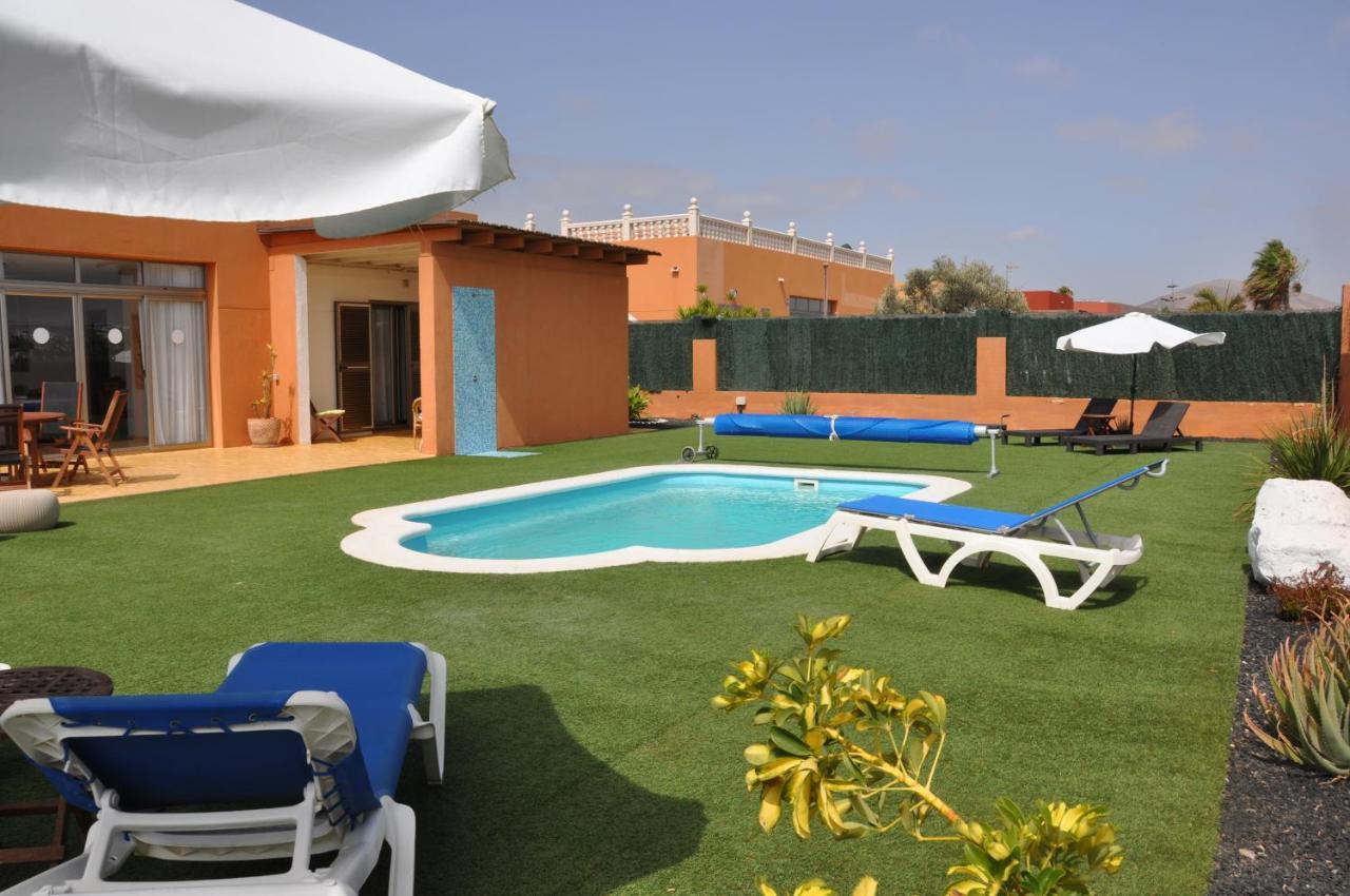 Eco Villa White Suite With Climatized Pool Caleta De Fuste Dış mekan fotoğraf