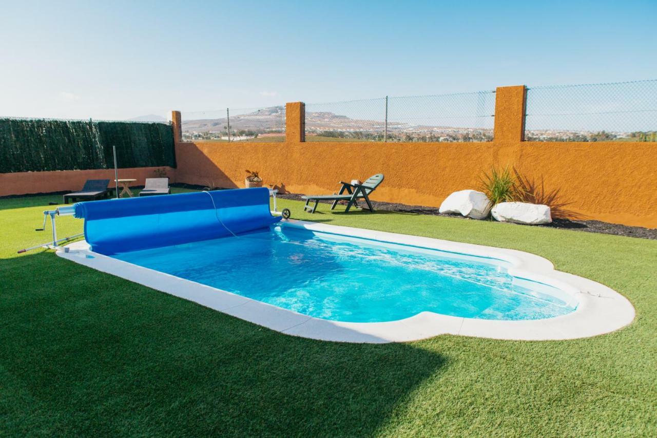 Eco Villa White Suite With Climatized Pool Caleta De Fuste Dış mekan fotoğraf